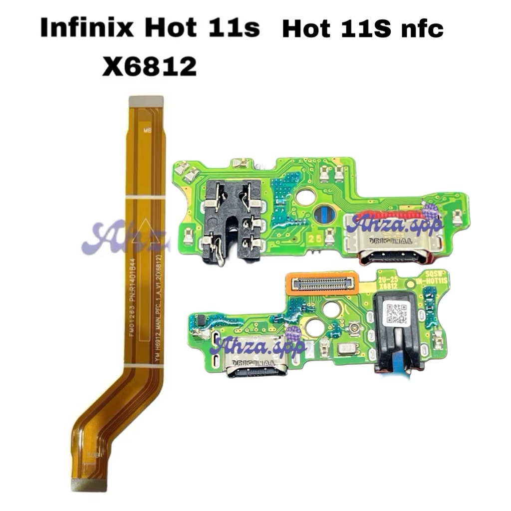 Flexible Board / Papan Cas / Conector Cas Infinix Hot 11s X6812