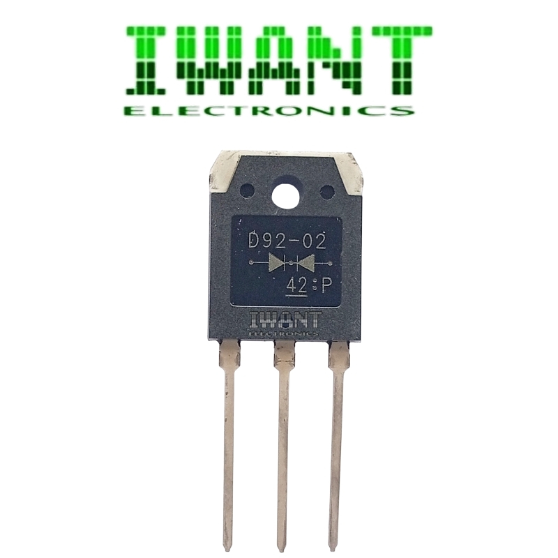 D92-02 DIODA D92 02  D92-02 DIODA ULTRAFAST D92-02 20A 200V D92 -02 ULTRA FAST DIODE