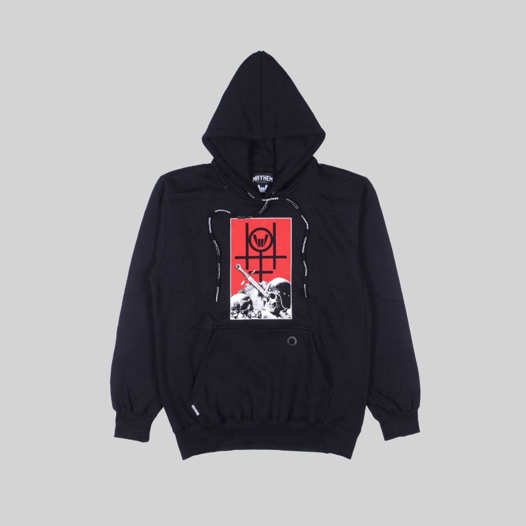 MAYHEM Jumper Hoodie Lucha Black