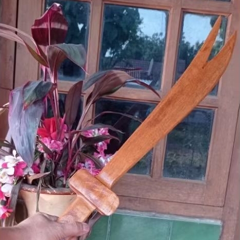 PEDANG ZULFIKAR MAINAN - PEDANG ZULFIKAR - PEDANG KAYU- PEDANG MAINAN - PEDANG KOLEKSI - PEDANG MAIN