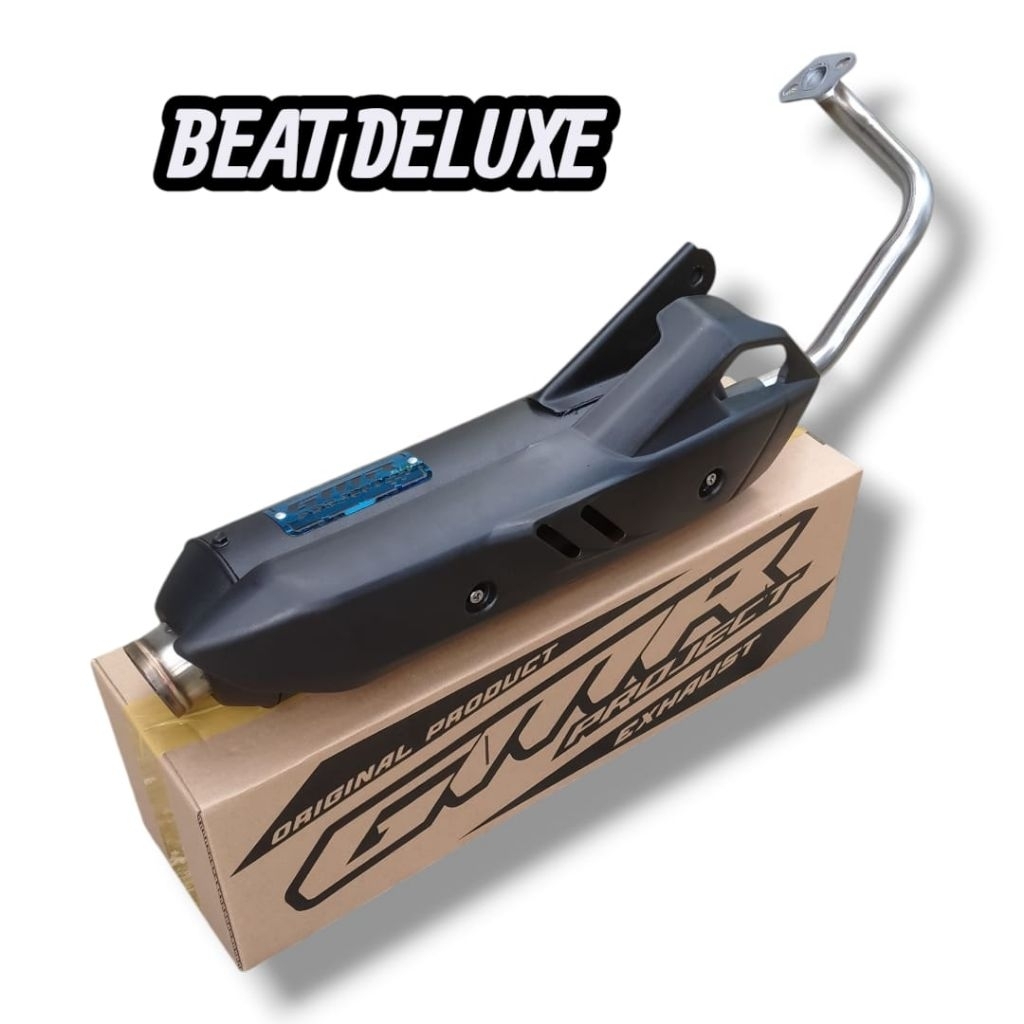 knalpot beat deluxe adem ngebas standar racing original gmr project