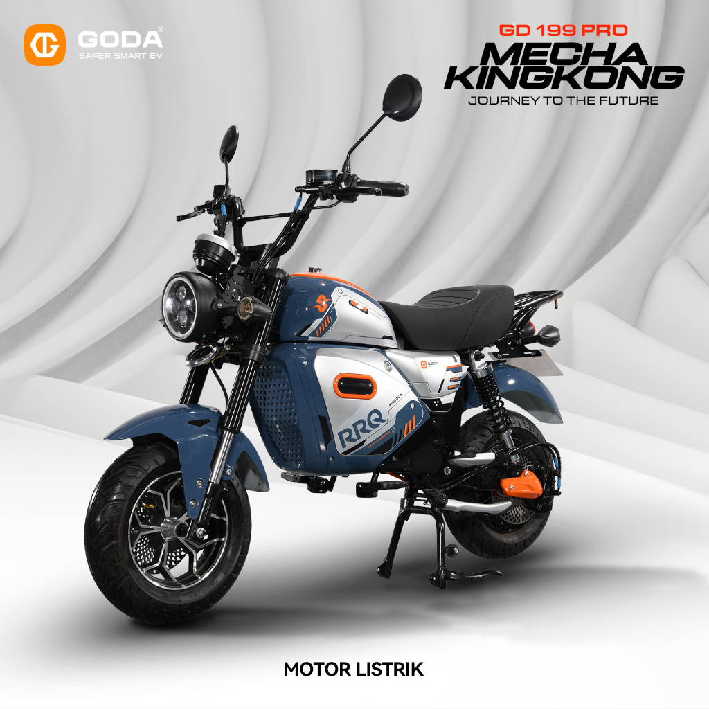 GODA -MECHA GD 199 PRO - Sepeda Motor  listrik 72V 20 AH 1500 W
