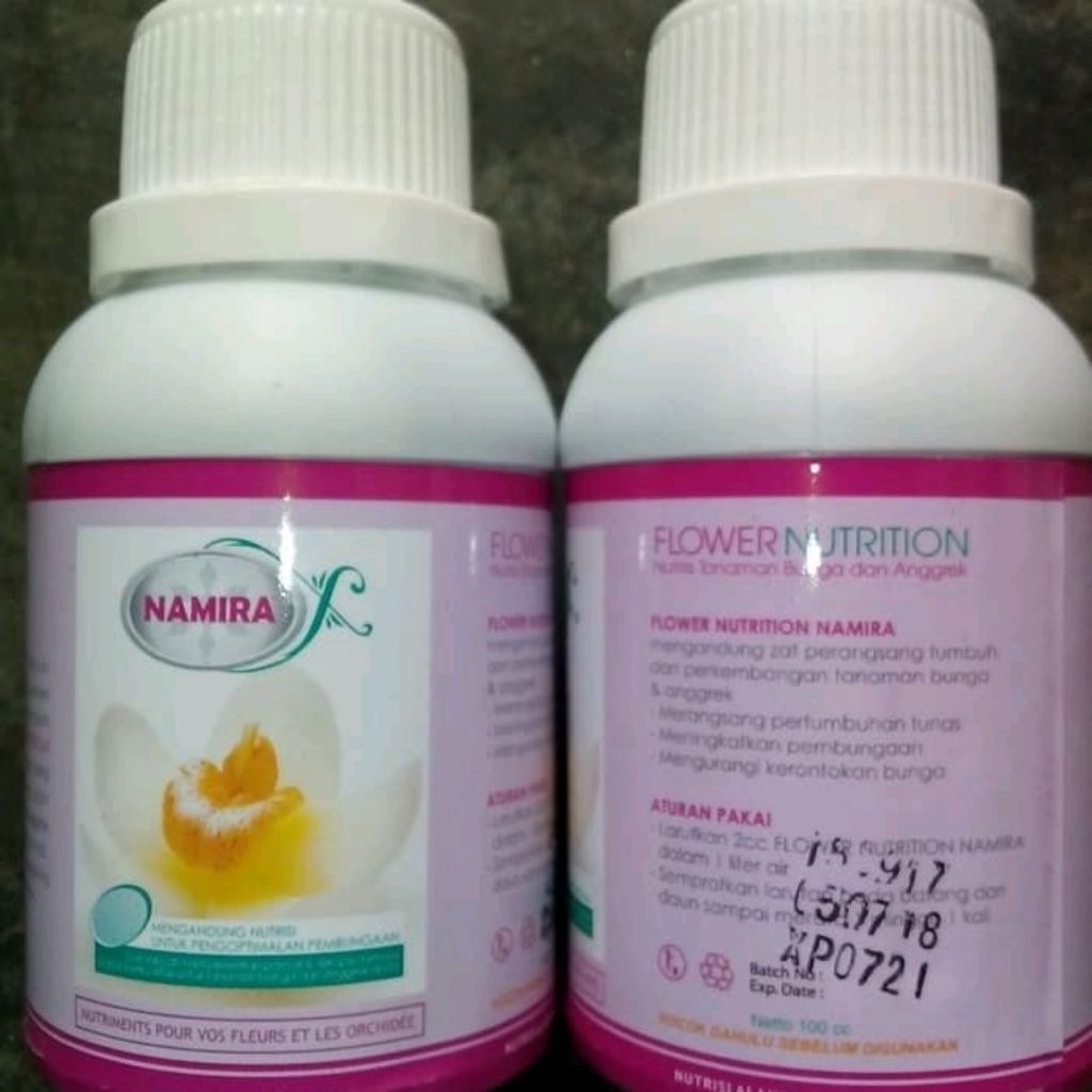 PUPUK ORGANIK + ZPT KHUSUS ANGGREK, NAMIRA 100 ML, 100% ASLI