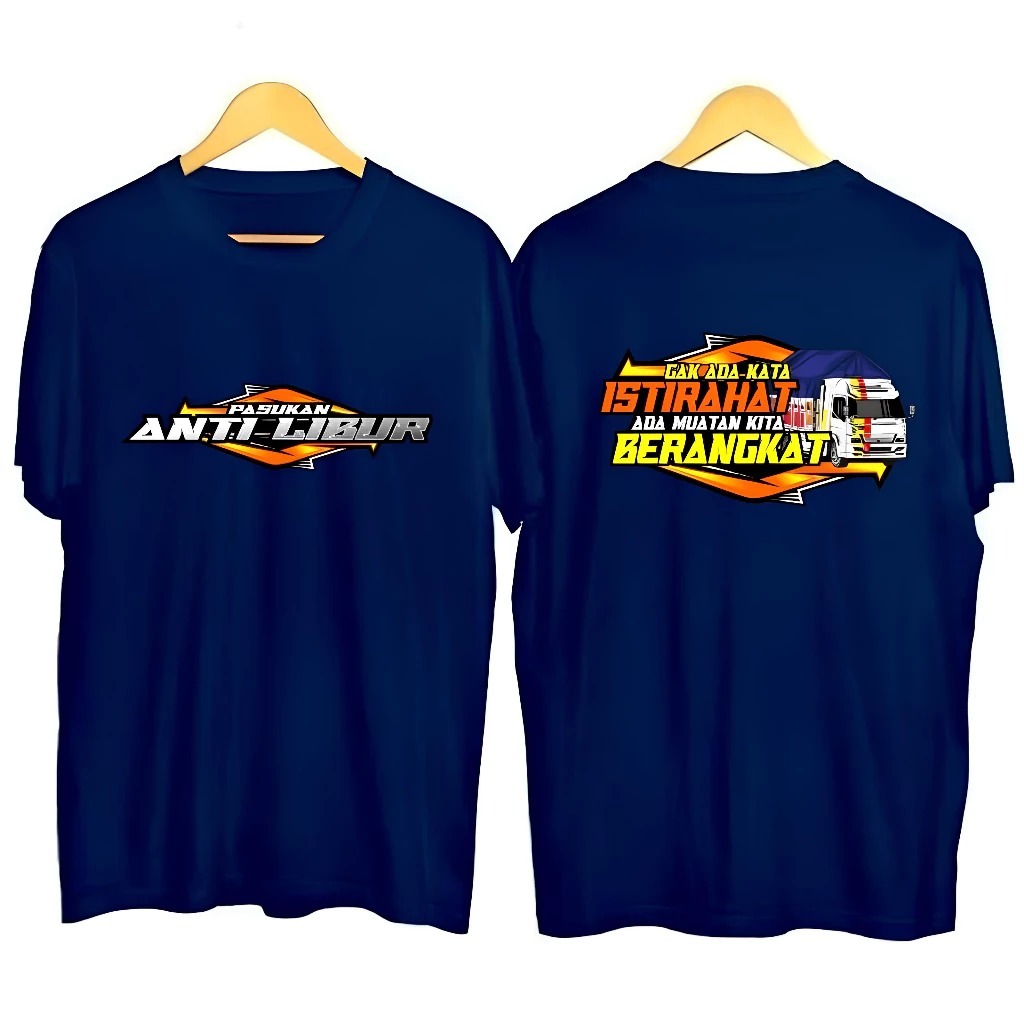 KAOS pasukan anti libur KAOS DISTRO pasukan anti libur PRIA WANITA