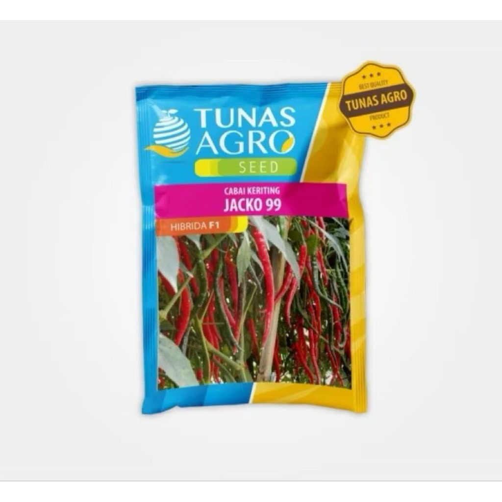 BENIH CABAI KERITING JACKO 99 F1 TUNAS AGRO ISI 10 gram original