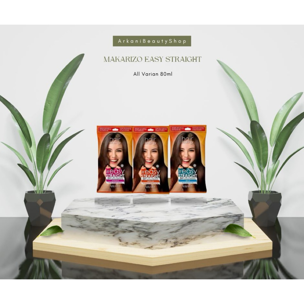 Makarizo Smoothing Easy Straight 80ml / All Varian / Smoothing Makarizo Easy Straight 80ml