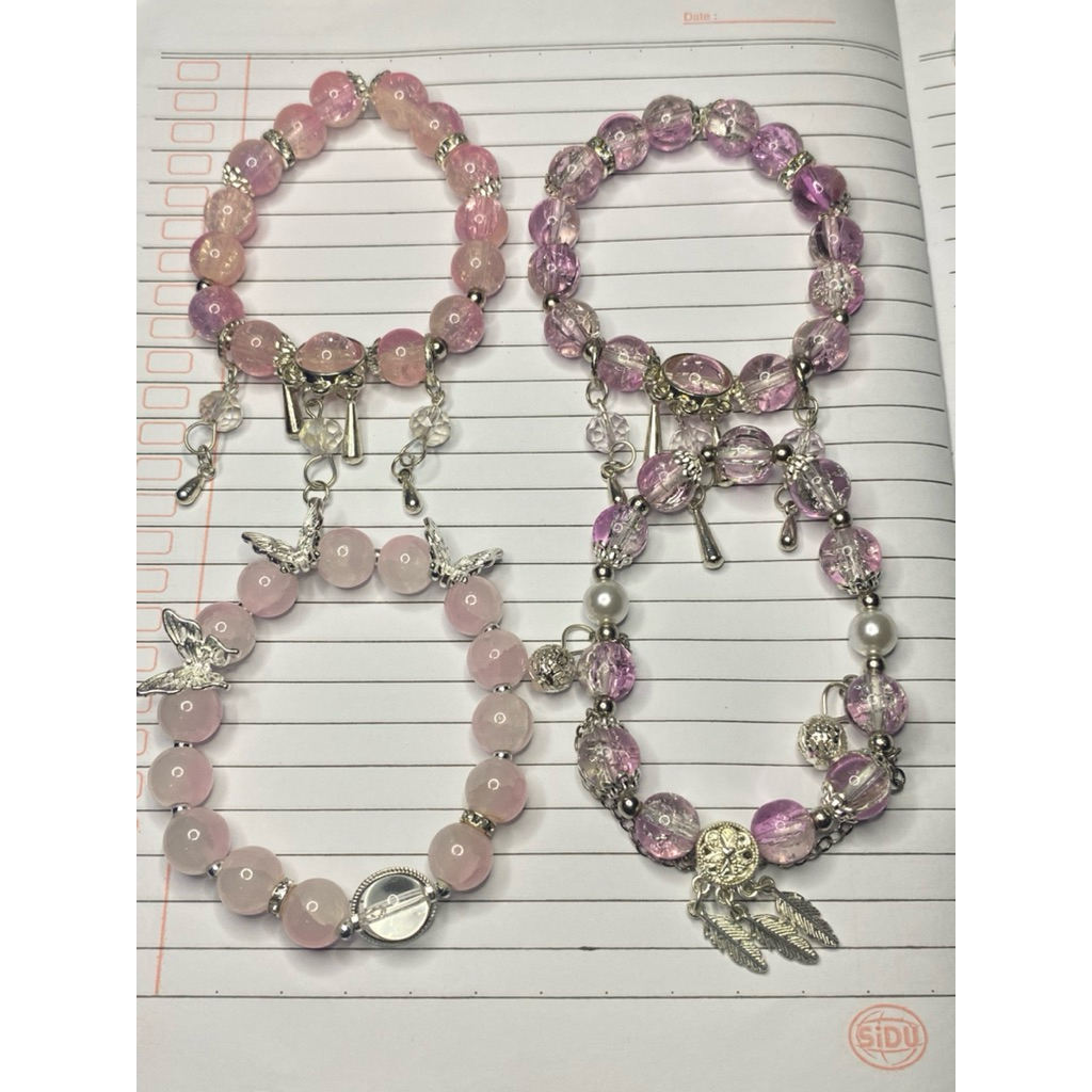 gelang kristal wanita//premium//1 pcs