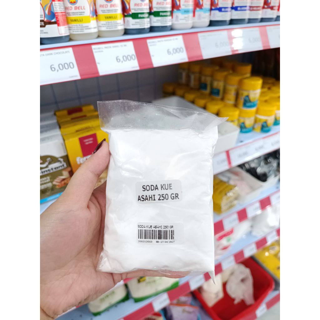 Baking Soda Asahi 250 Gram / Soda Kue Asahi 250 Gram