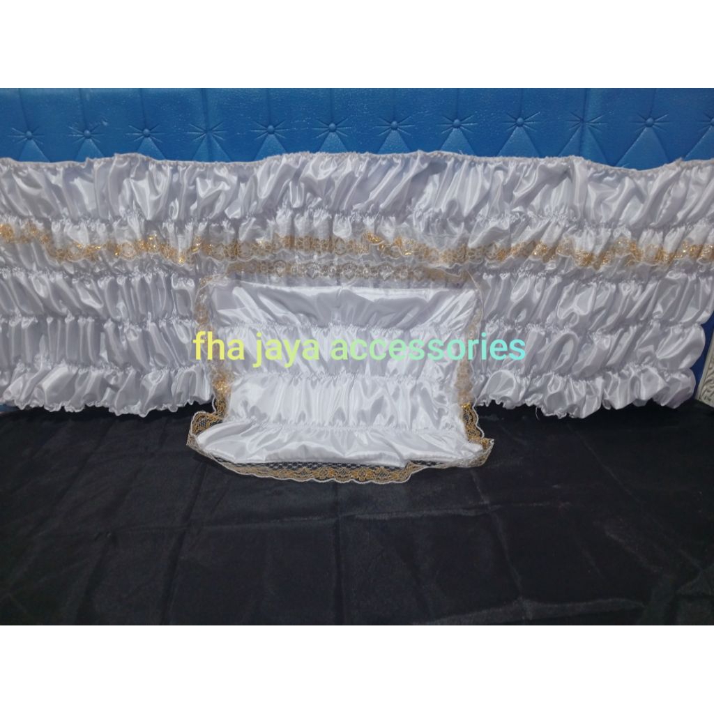 kain  rajut  peti jenazah/kain keriting rajut full serut/ kain kerut dalaman peti