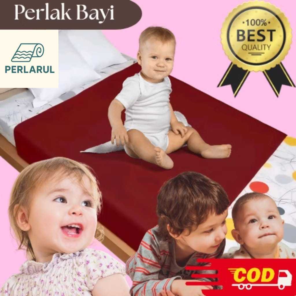Perlak Ompol Bayi Waterproof Perlak Meteran Anti Air