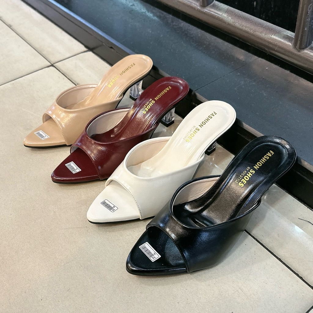 GN SHOES az-90 high hells kaca wanita tinggi 5cm by kps style