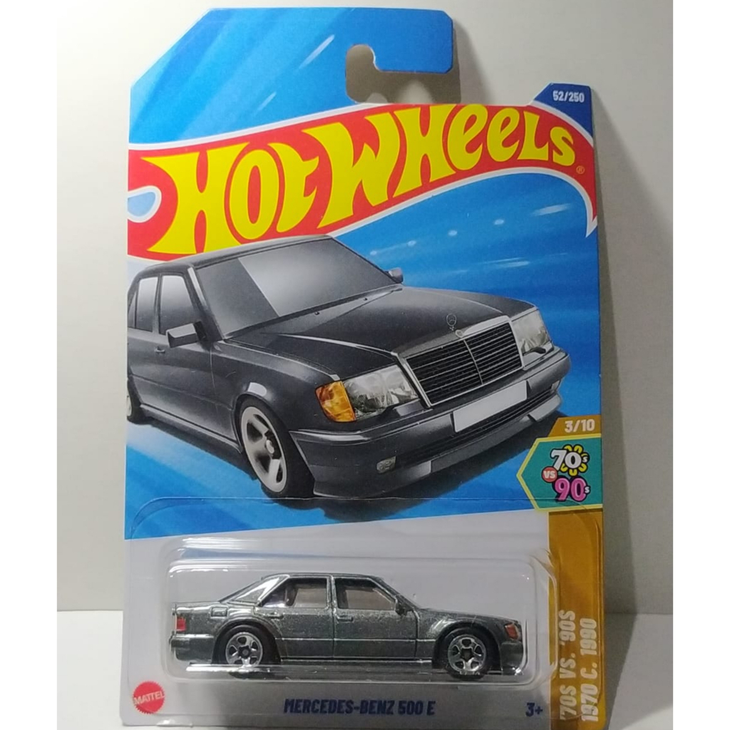 HOT WHEELS MERCEDES-BENZ 500 E SILVER
