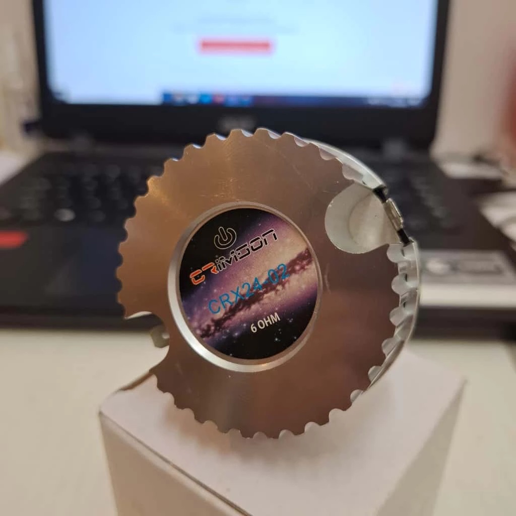 Tweeter Crimson CRX2402 6 ohm Tweeter Neodymium Crimson CRX 24-02 Original Driver Crimson CRX24 02 A