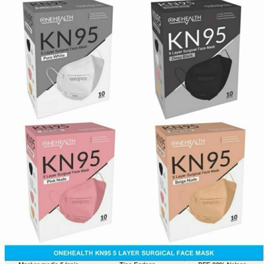 Masker KN95 OneHealth Per Box isi 10 Pcs