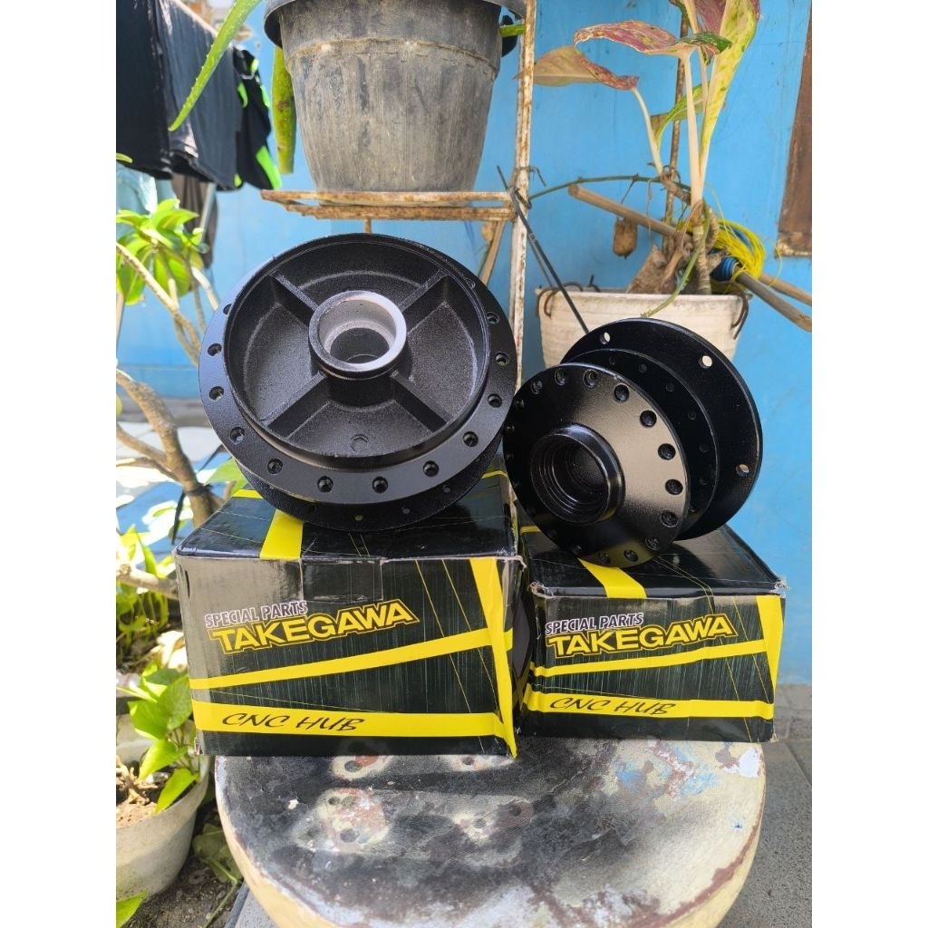 Sale Tromol Set Depan Belakang Cb150R Cb 150R Old CNC Merk TAKEGAWA Ori Original Kualitas Bagus Baha