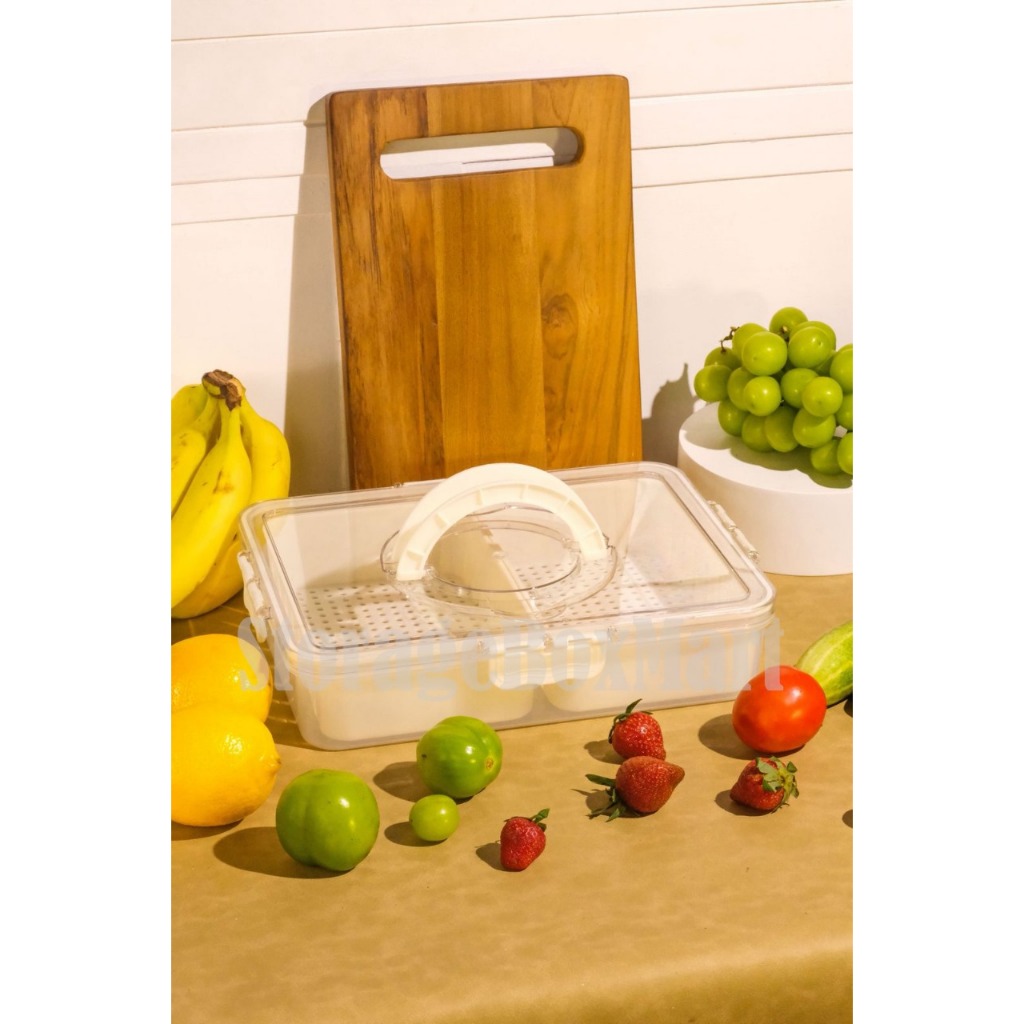 Ginney Food Container (Harga Satuan) / Kotak Penyimanpanan Makanan Ringan Penyimpanan Makanan Kulkas