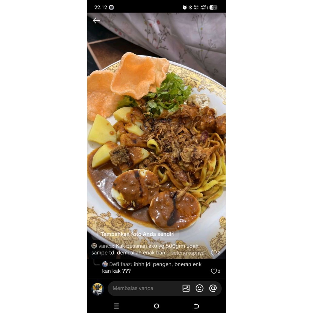 PAKET KOMPLIT KETOPRAK NIGHT