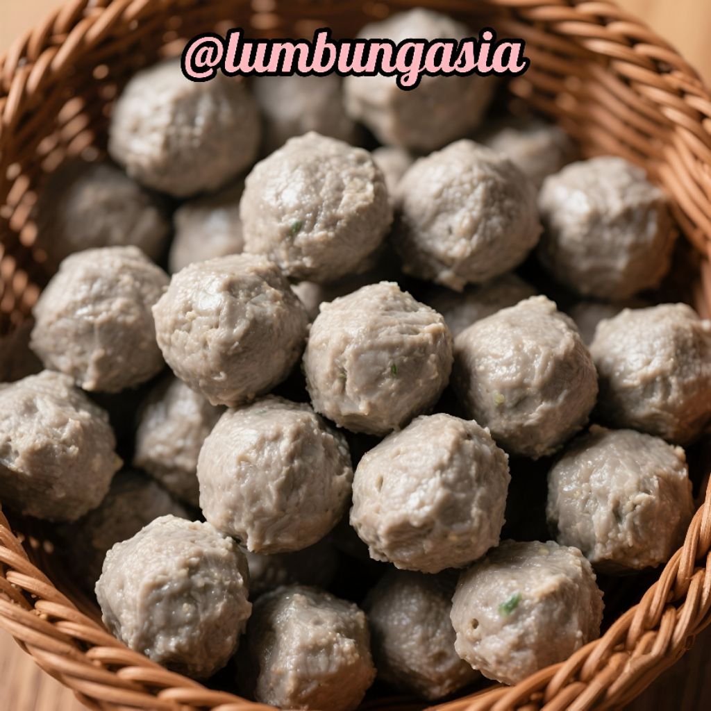 bakso sapi kiloan 500 gram 1kg - rasa daging, gurih & kenyal