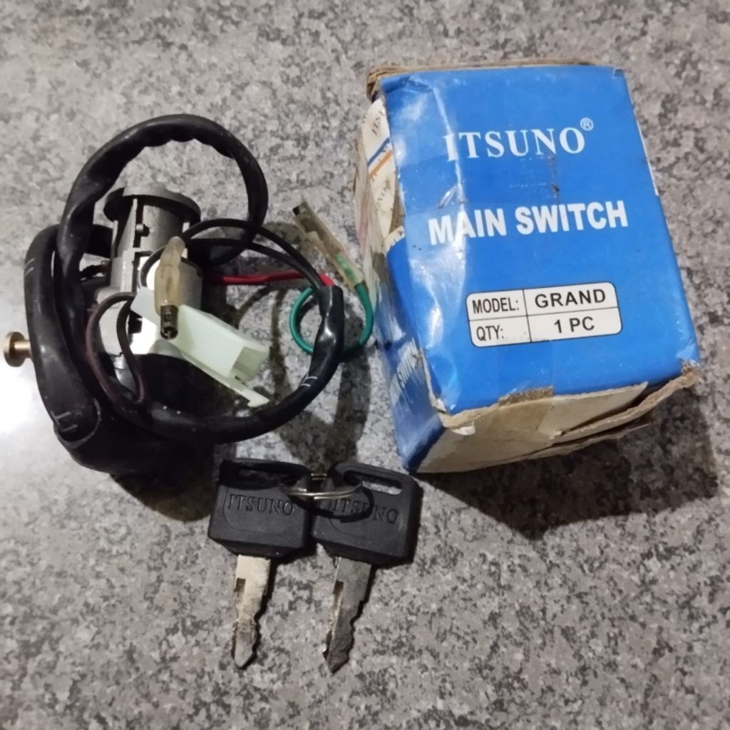 Original itsuno original import made in taiwan part and accessories kunci kontak only Assy set Astre