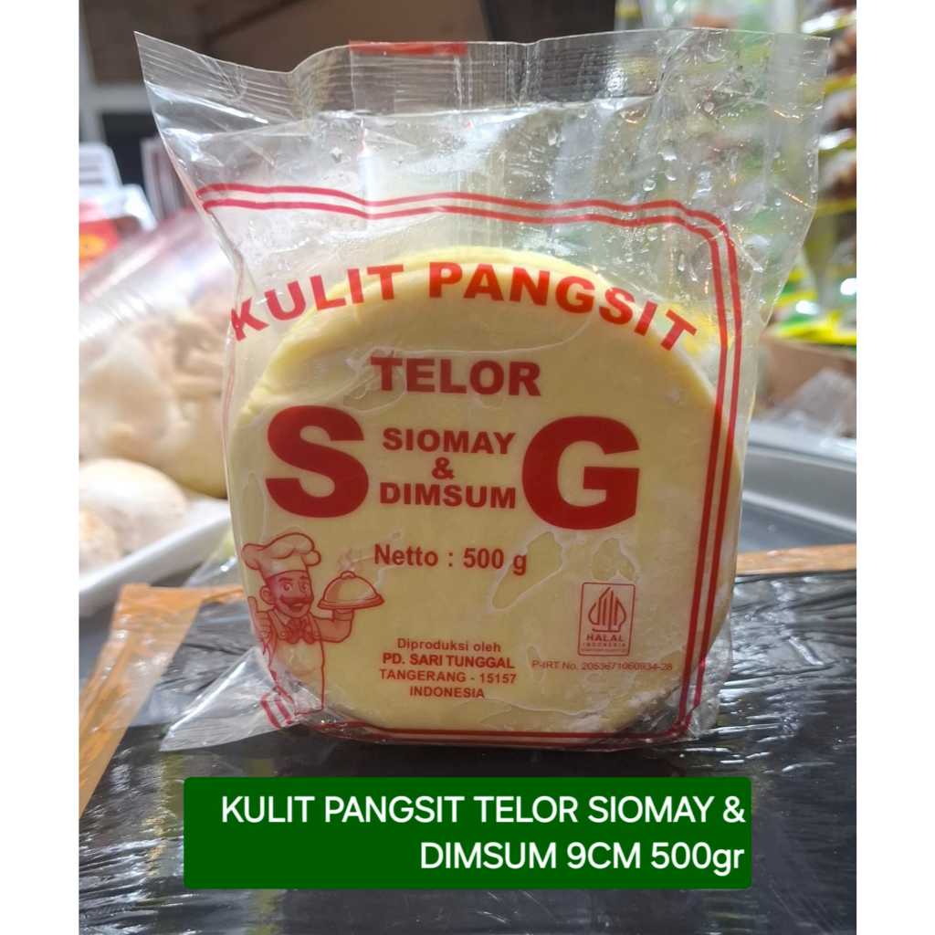 SG Kulit Pangsit Dimsum-Siomay 9cm 500g