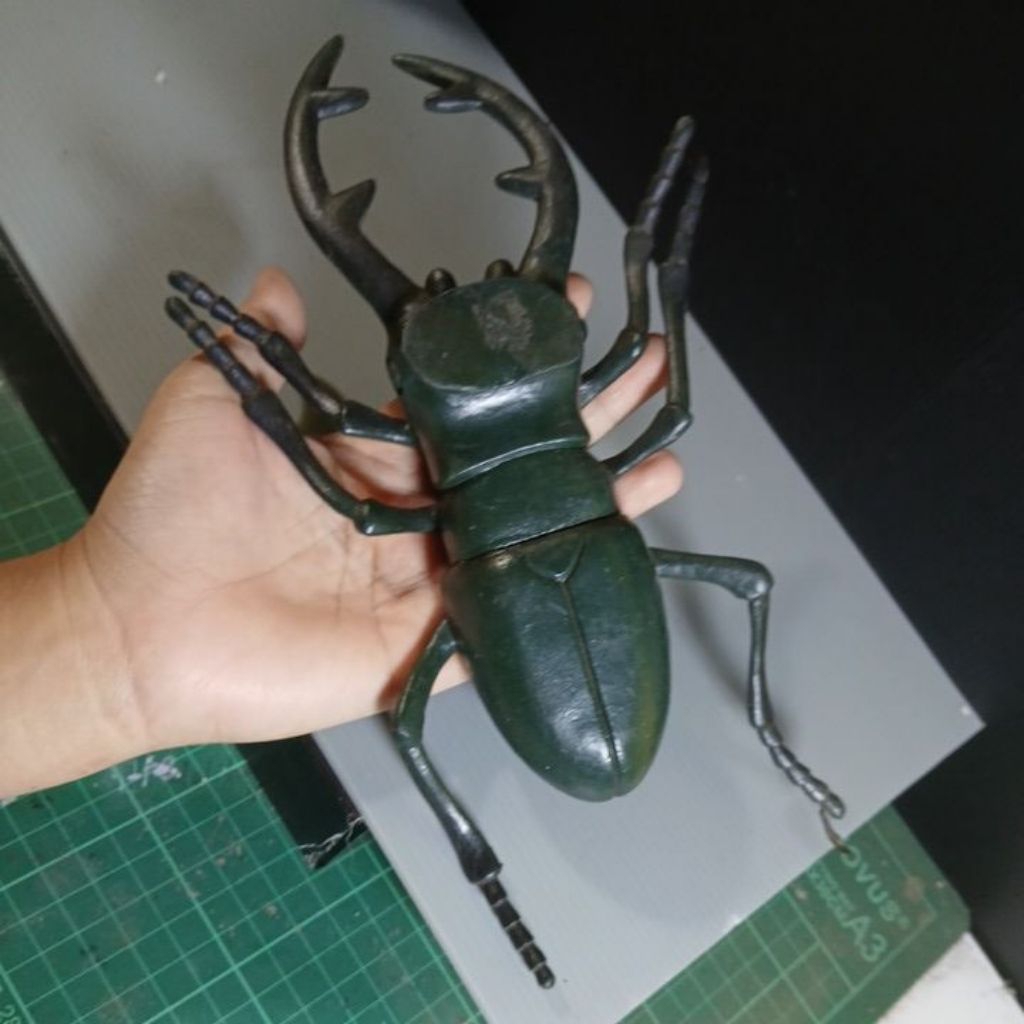 23cm kumbang rusa jumbo kumbang tanduk bahan karet