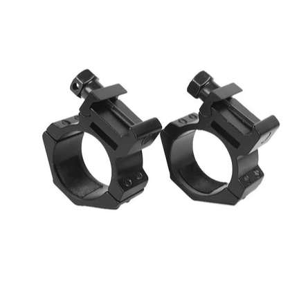 Mounting Rell 22 OD 30 Tinggi dan Pendek Mounting Teleskop Rail