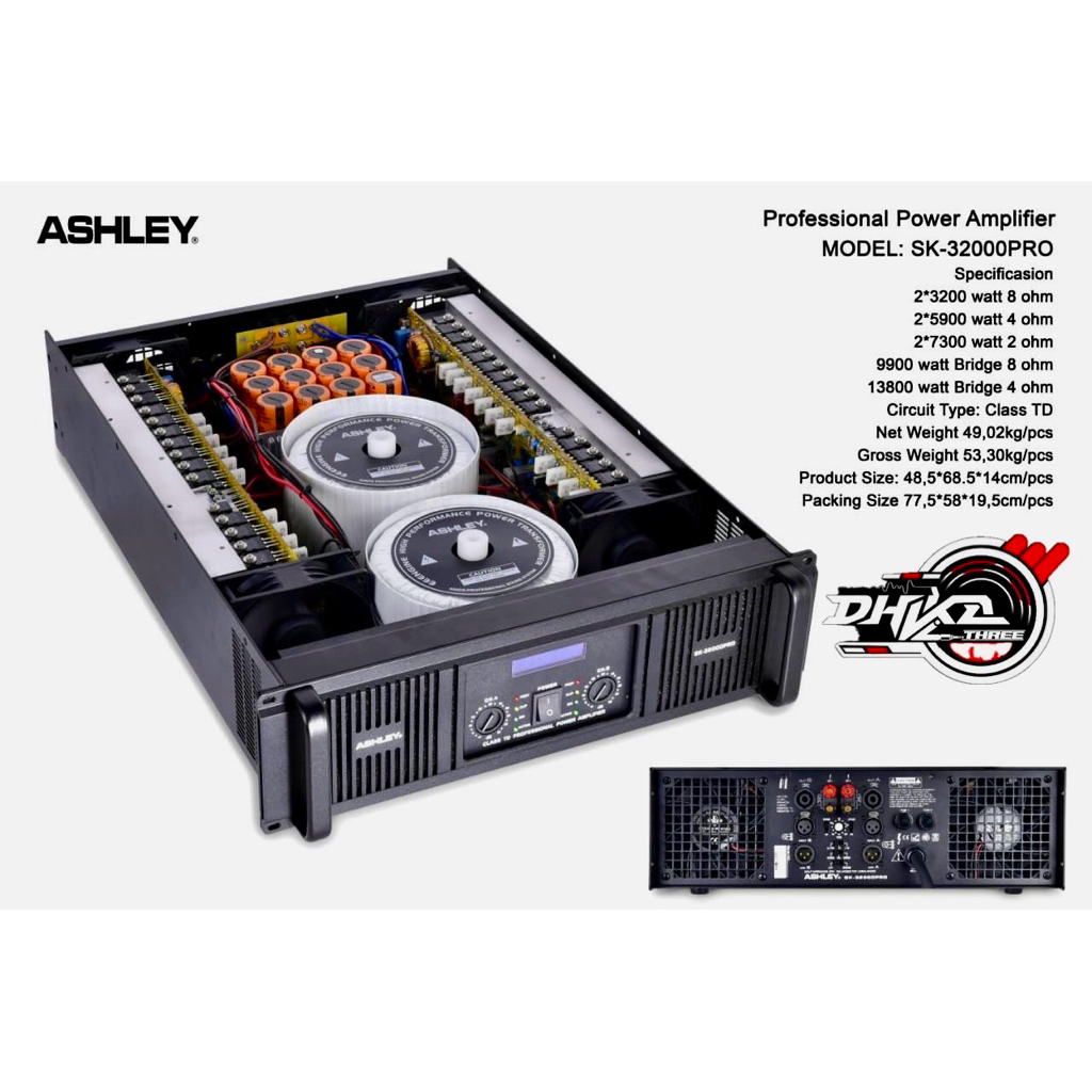 POWER ASHLEY SK 32000 PRO BARU CLASS TD / Power Ashley SK32000 PRO CLASS TD BARU / Power Ashley Sk 3