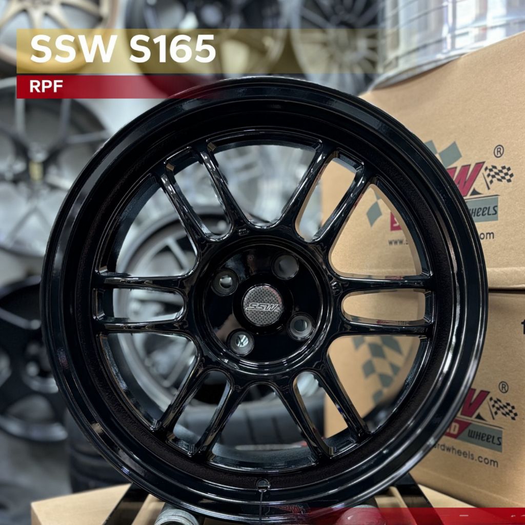 velg rpf1 ssw original Thailand ring 17 pcd 4X100 lebar 7,5 velg racing r17 velg mobil ring 17 velg 
