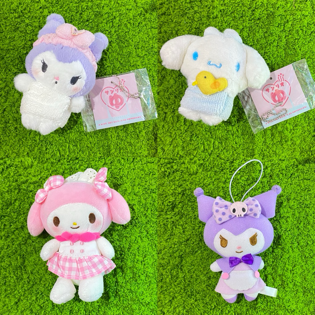Sanrio Kuromi Cinnamorol My Melody keychain bag charm