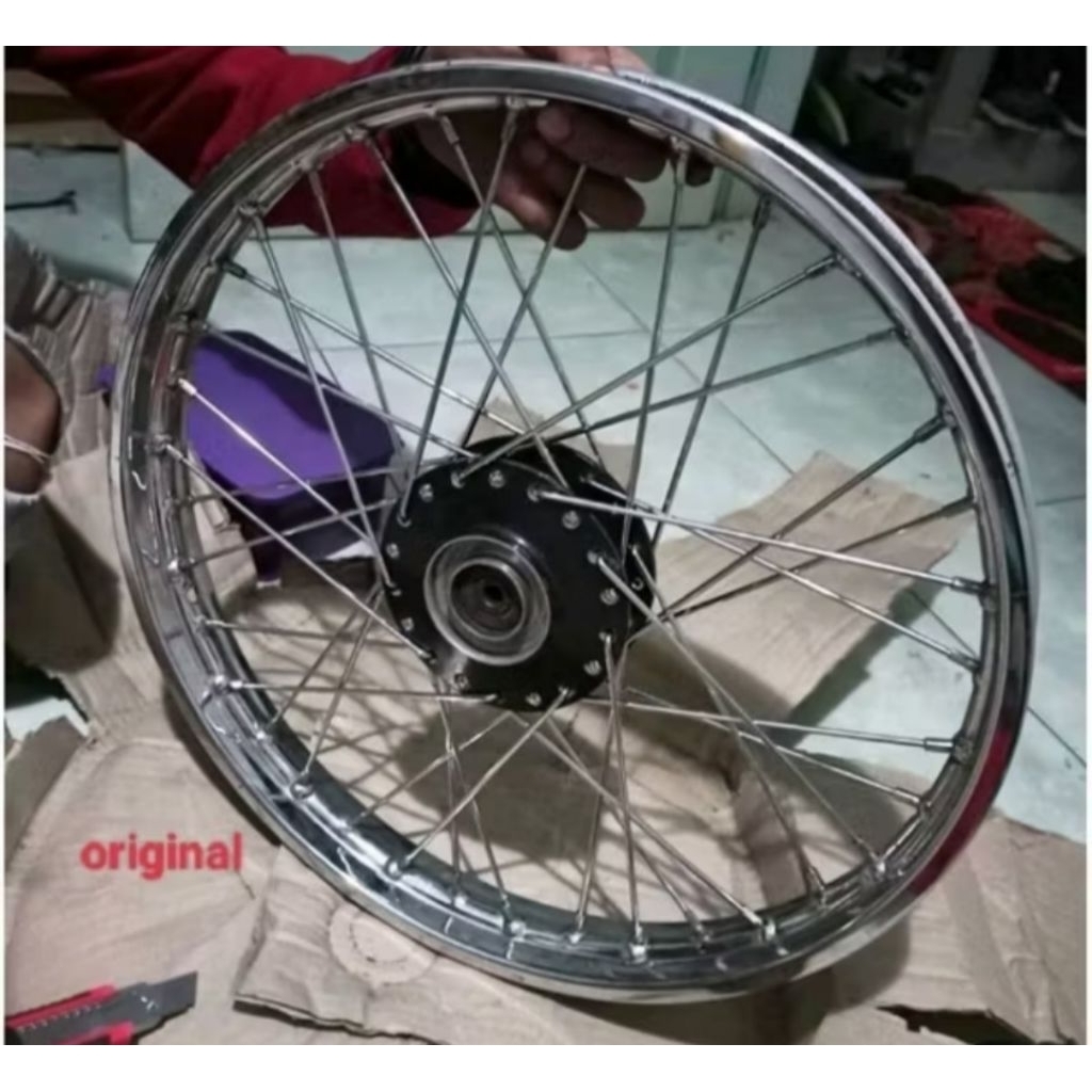 velg pelek depan ruji Yamaha bebek . Jupiter z. Jupiter MX. Jupiter Z1. velg r new. velg ZR. velg la