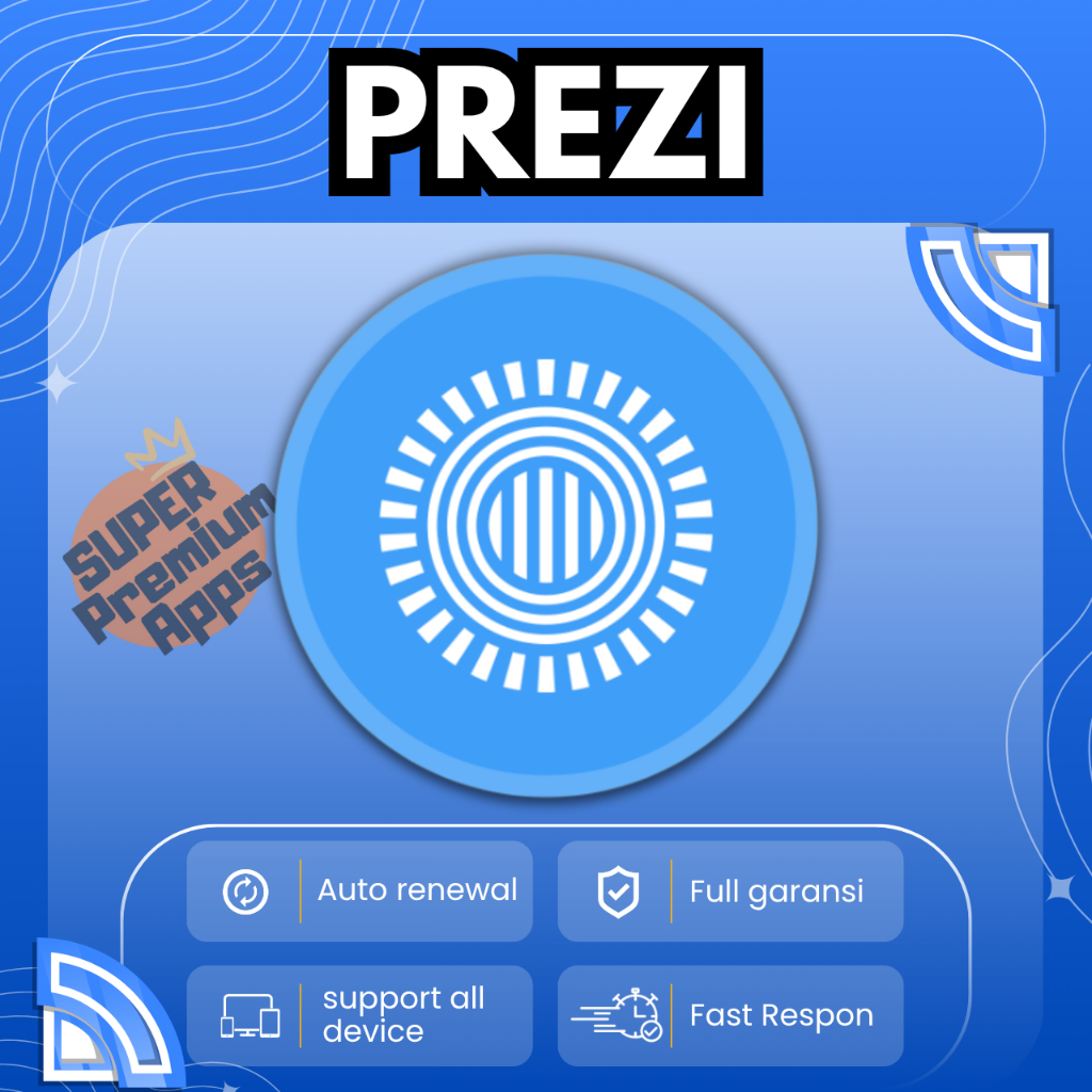 [1 Tahun] Prezi PRO Premium | presentation software | Full Garansi