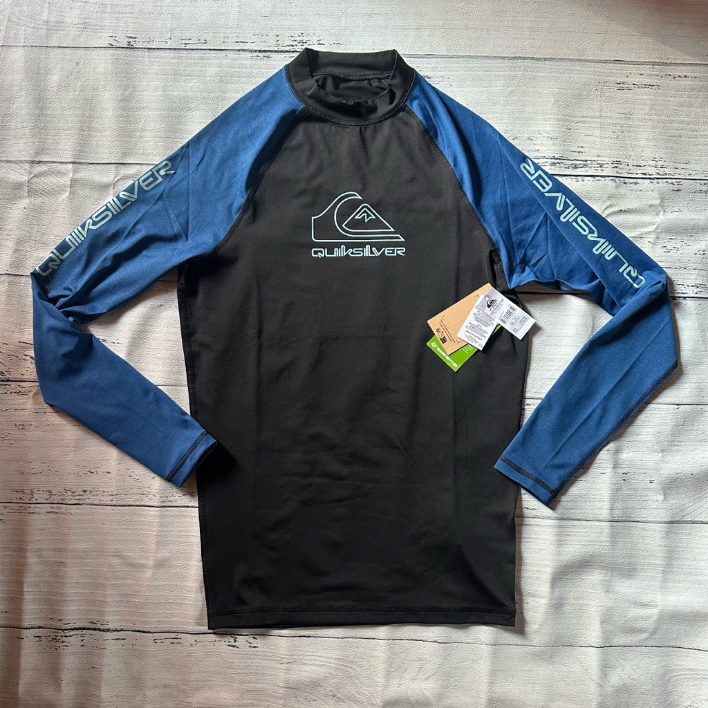 QUIKSILVER baju renang rashguard UPF50 NEW ORIGINAL 100%