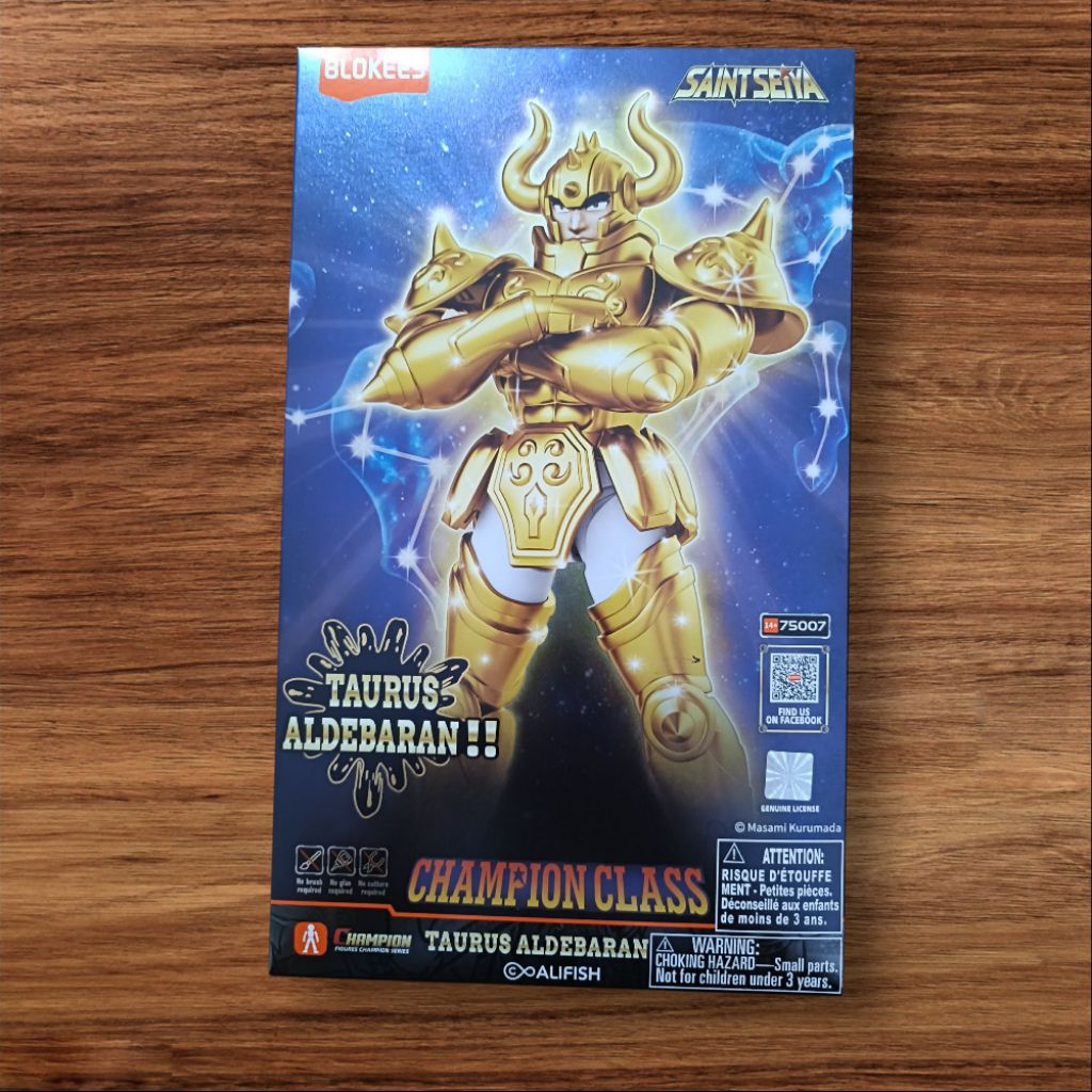 Blokees Saint Seiya Champion Class Taurus Aldebaran