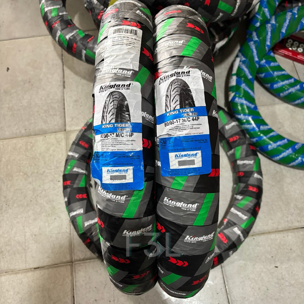 BAN LUAR KINGLAND KING TIGER 80/90 RING 17 TUBELESS