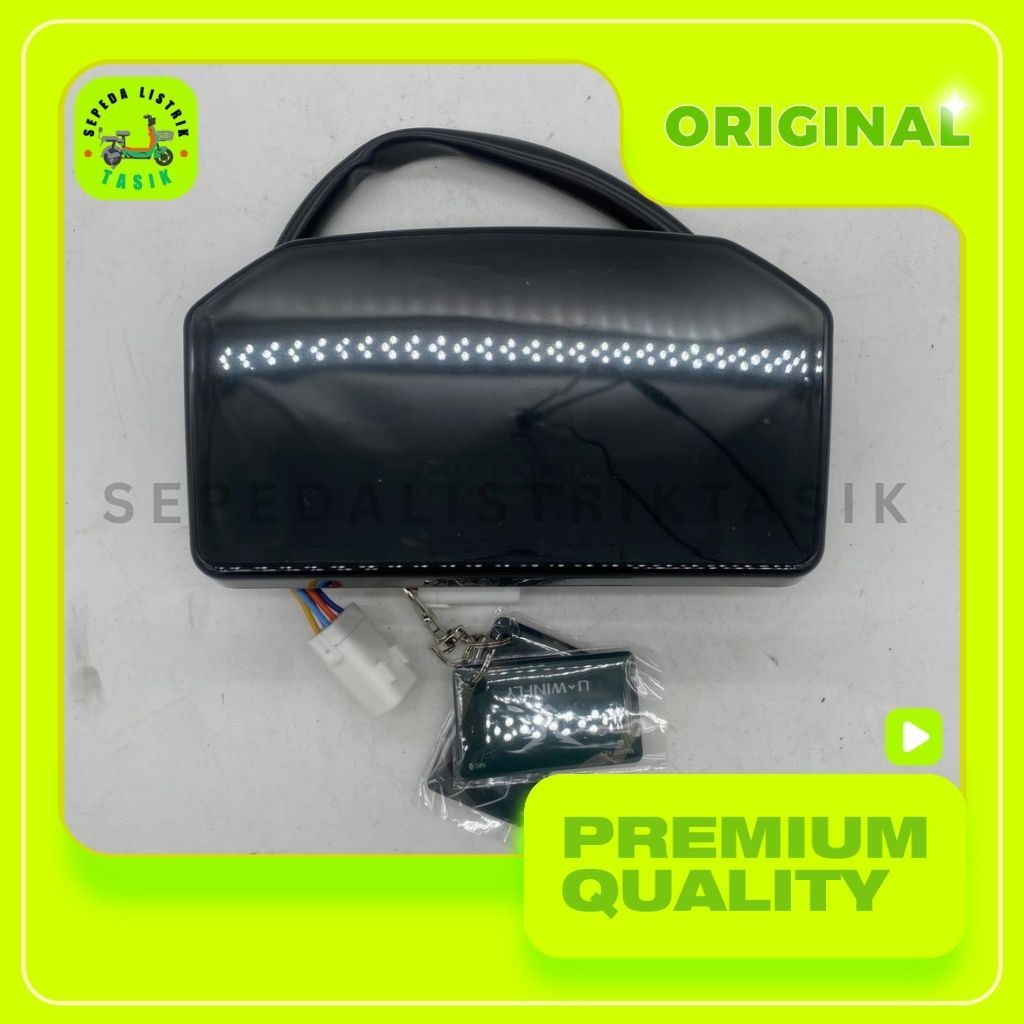 SPEEDOMETER SEPEDA LISTRIK UWINFLY D65 - SELIS492 - ORIGINAL 100% - SPAREPART SEPEDA LISTRIK