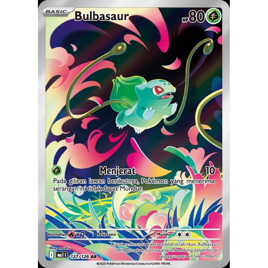 Bulbasaur MA1 127/126 AR ID