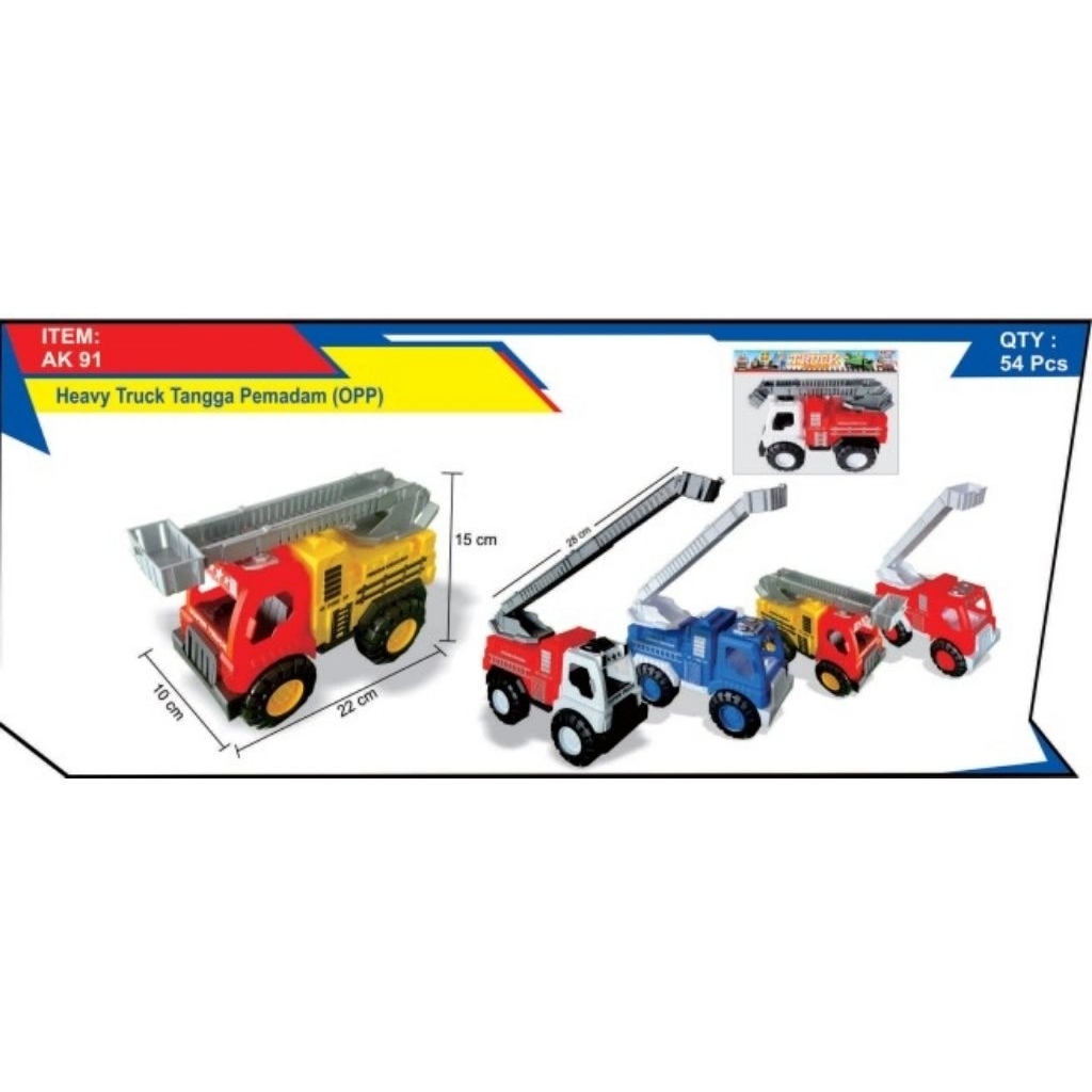 TRUK TANGGA PEMADAM MAINAN ANAK TRUCK