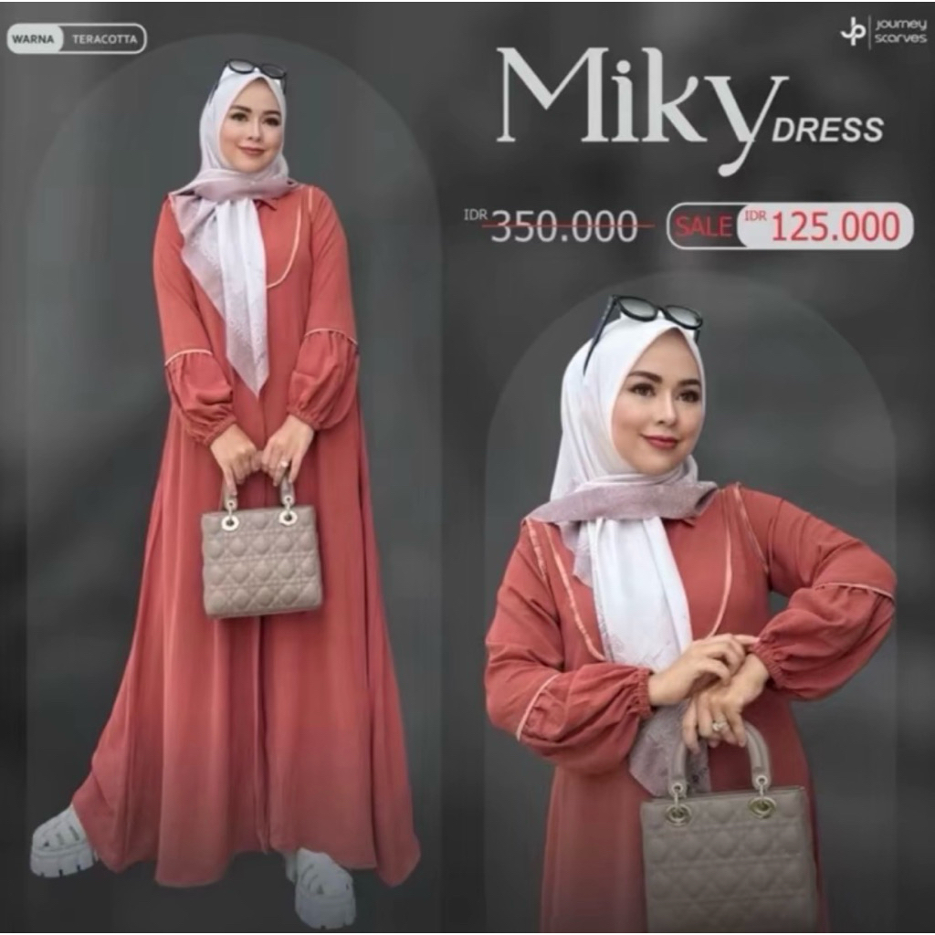 Miky dress by Journey Scarves gamis Jp Original