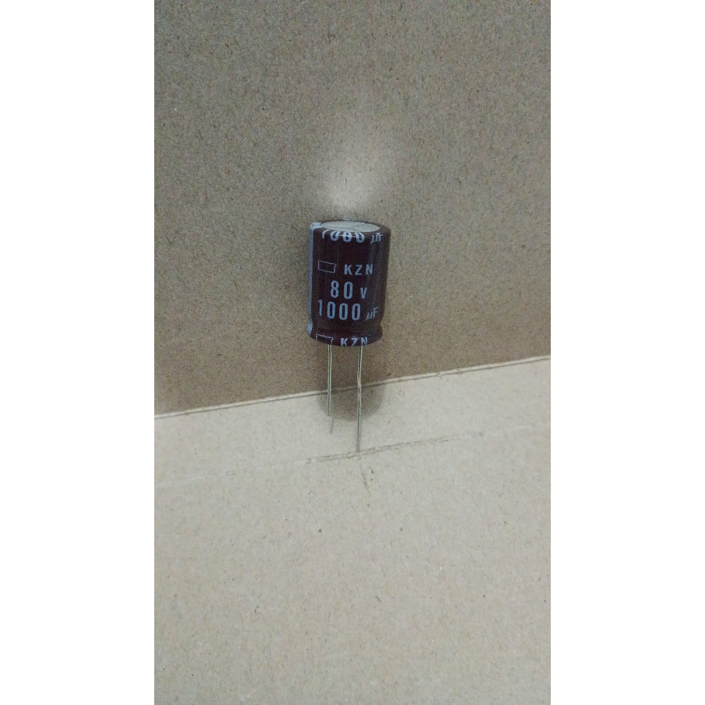 7962 kapasitor elco 1000uf 1000 uf 80v 80volt 80 volt nippon chemicon