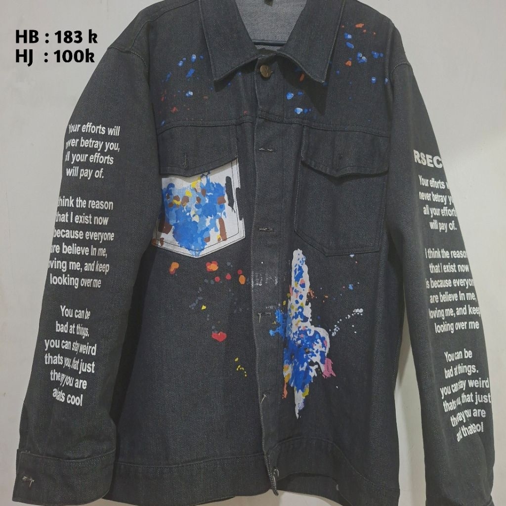 Preloved Jaket Denim Haechan