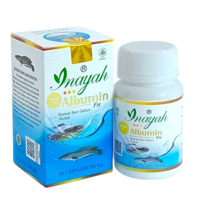 Kapsul Albumin Fit Inayah