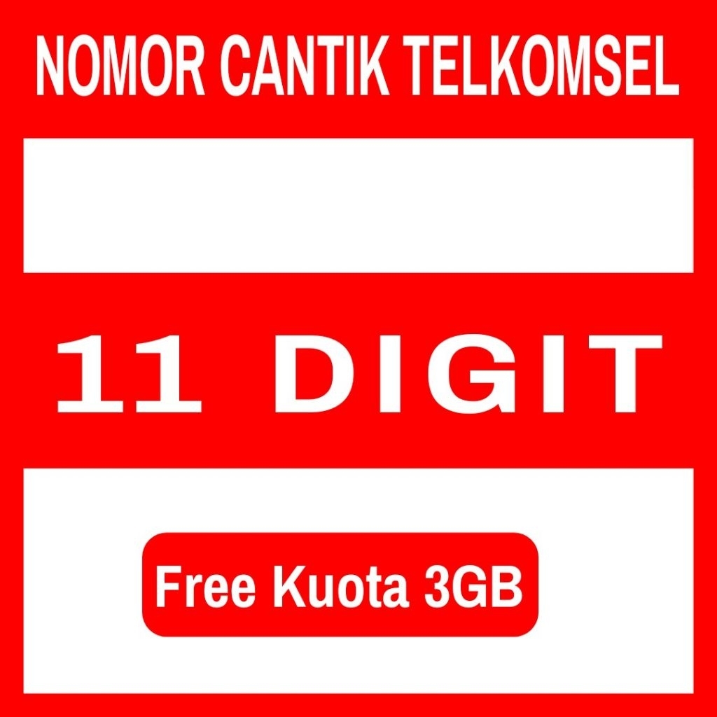 Nomor Cantik Simpati 11 Digit
