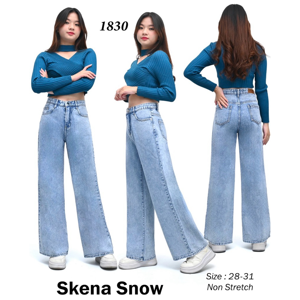 T-3000 Skena Snow Flare Jeans