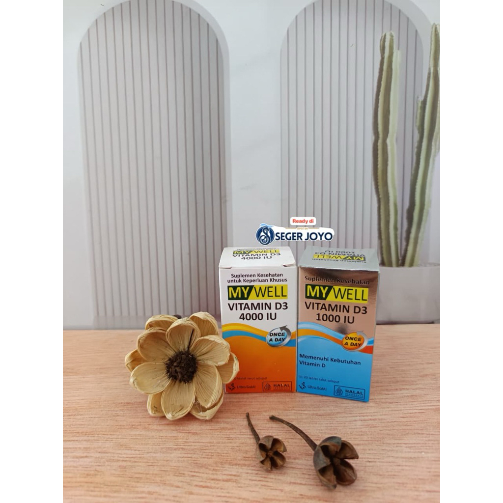 MYWELL VITAMIN D3 (1000 IU & 4000 IU)
