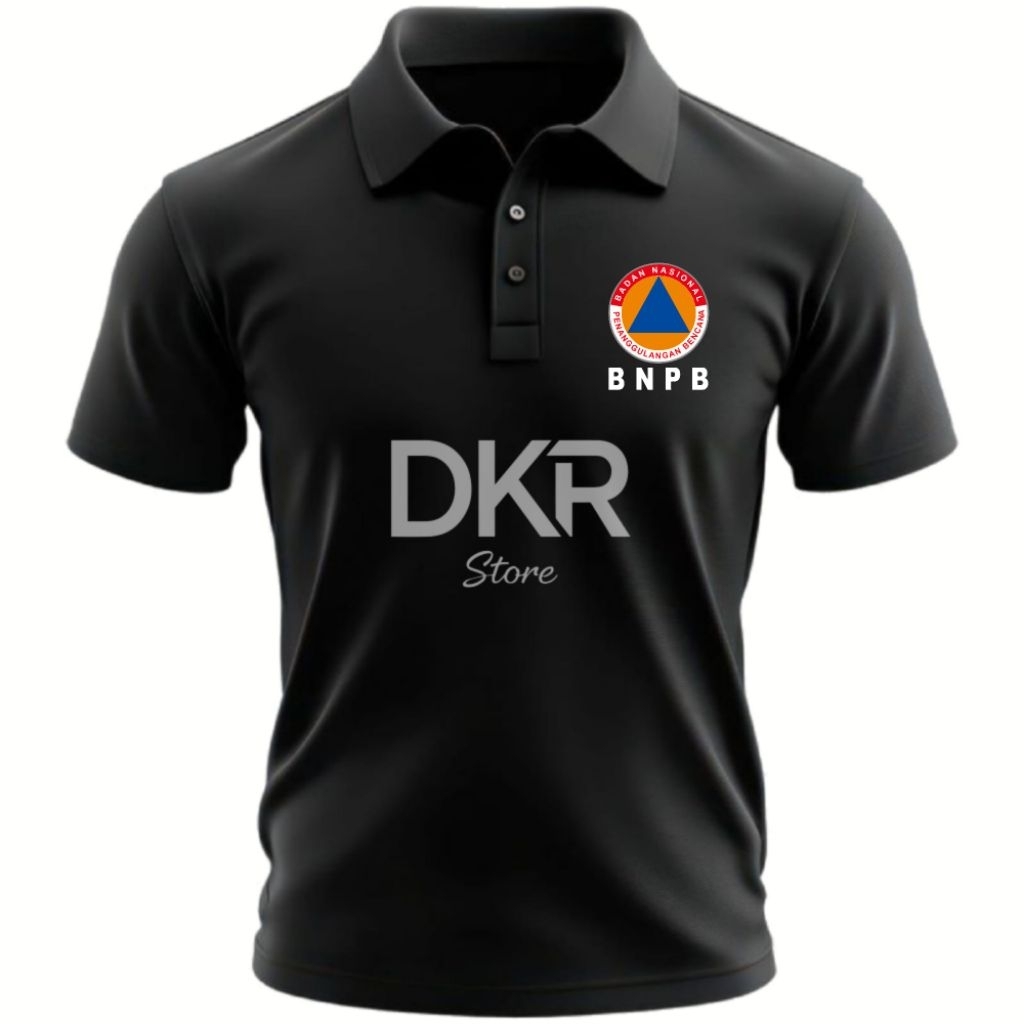 BAJU BNPB POLO TSHIRT BNPB KAOS BNPB