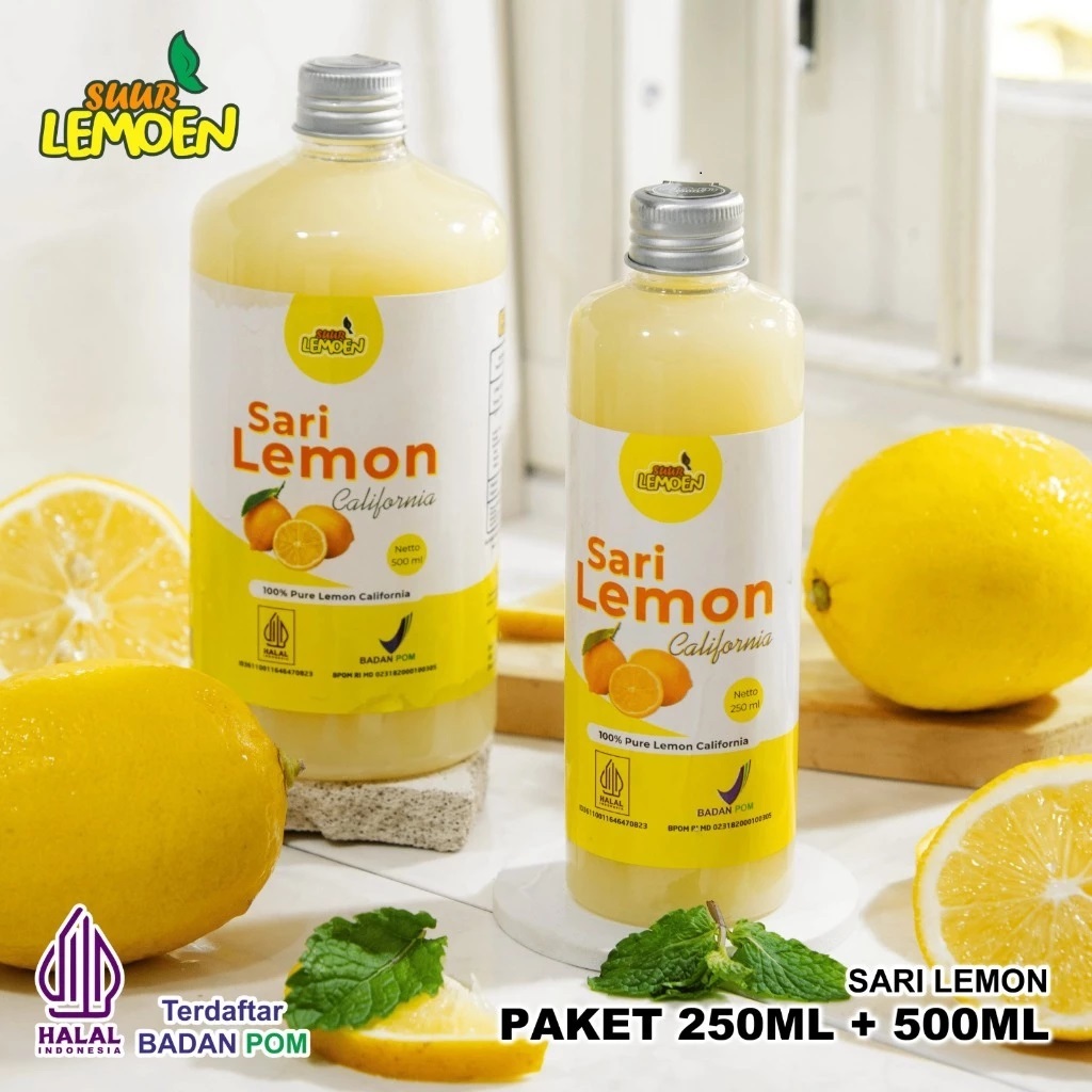 Suur Lemoen Sari lemon California Alami Diet dan Detox / Lemon Diet Dan Detox