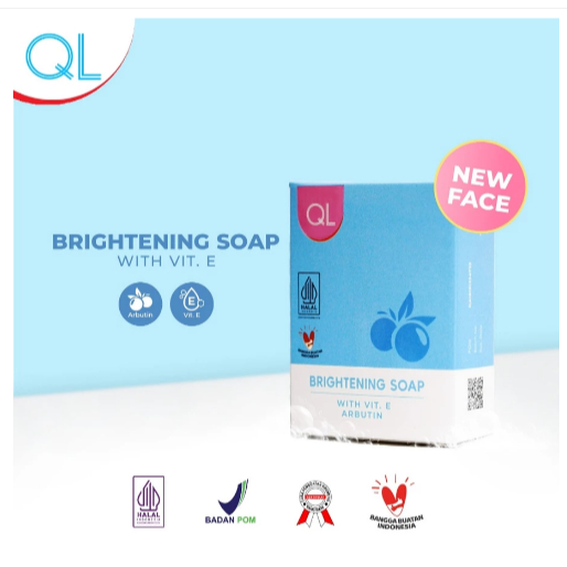 QL BRIGHTENING SOAP / SABUN WAJAH QL