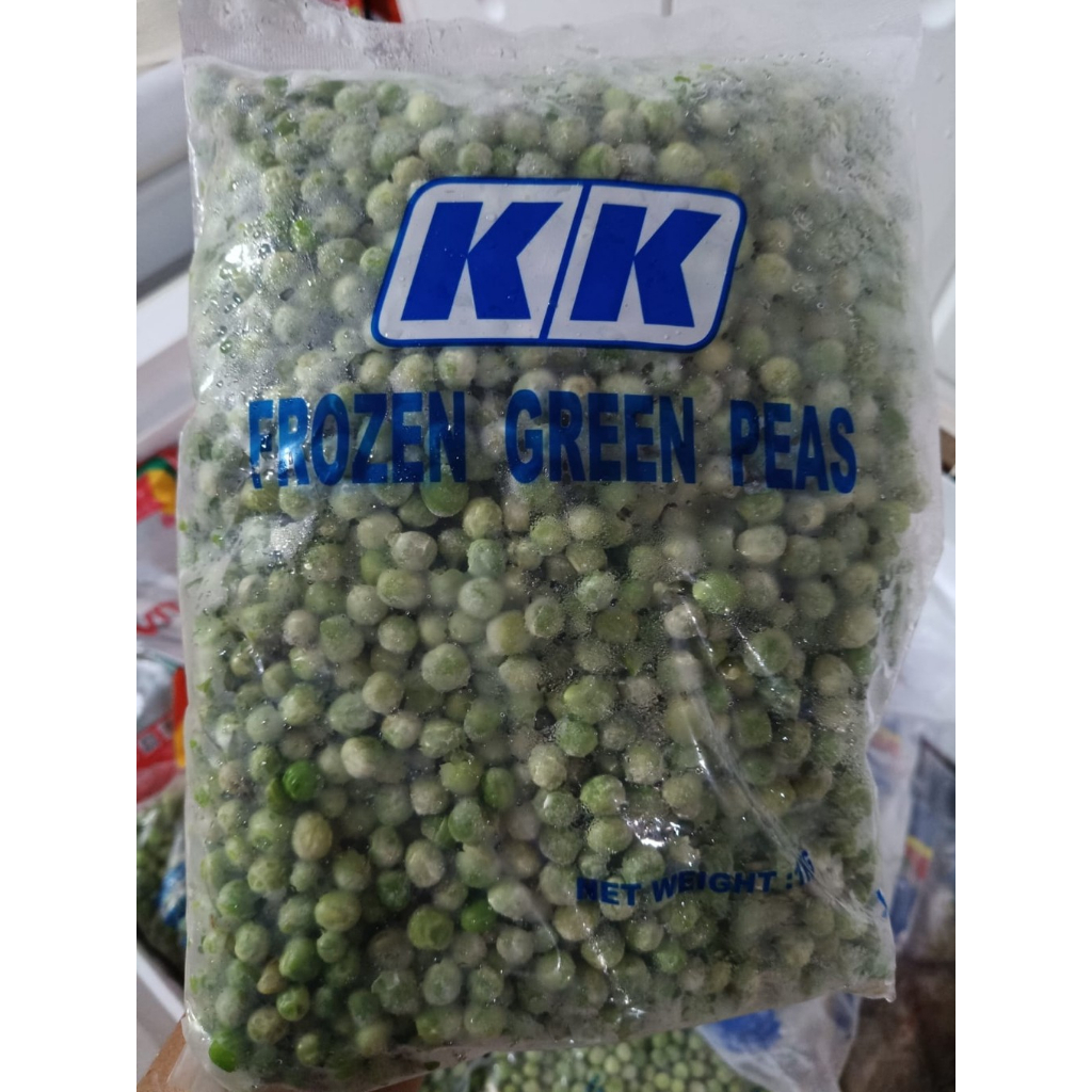 KK Frozen Green Peas 1kg - KK Kacang Polong Frozen 1kg - Kacang Polong Beku 1000gr / 1kg