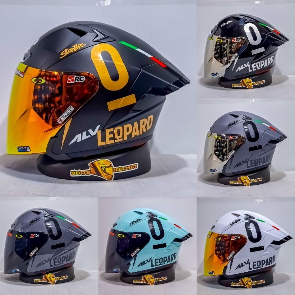 HELM ALV ULTRON PRO PAKET GANTENG LEOPARD