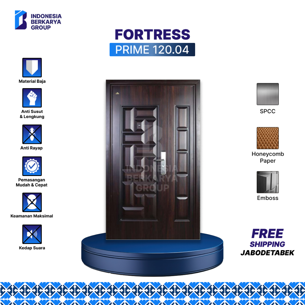 Pintu Baja Fortress Prime 120.04 (Mother & Son)